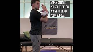 Elbow Gapping Mobilization with Towel | Conquer Movement Physical Therapy | Wilmington, NC