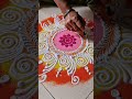 rangoli design simple rangoli shorts trending song rangoli rangolidesign simplerangolidesigns