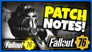 Fallout 76: PATCH NOTES! 21 January 2025