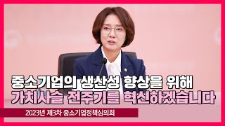 중소기업의 생산성 향상 혁신이 시작됩니다.