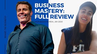 Tony Robbins Business Mastery 2020 Review: Palm Beach Florida