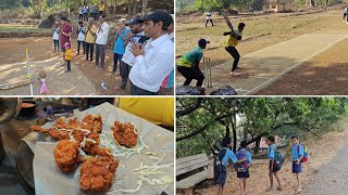 भावेश षटकार बघून फुटला घाम😀, गावाकडचे क्रिकेट सामने  | village vlog @TejaGurav