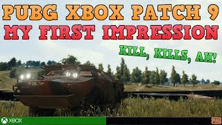 PUBG XBOX PATCH 9 First Game!