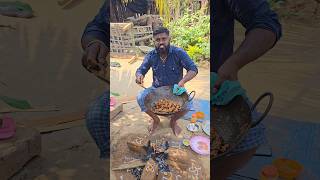 బ్యాచిలర్స్ కోసం🐓చికెన్ వేపుడు😋||CHICKEN FRY RECIPE VILLAGE STAYEL#shorts#villagefood