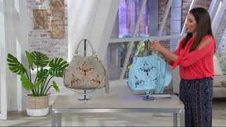 G.I.L.I. Suede Embroidered Roma 2 on QVC