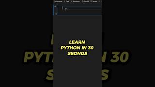 Learn python in 30 seconds🚀 #python #coding #pythonforbeginners