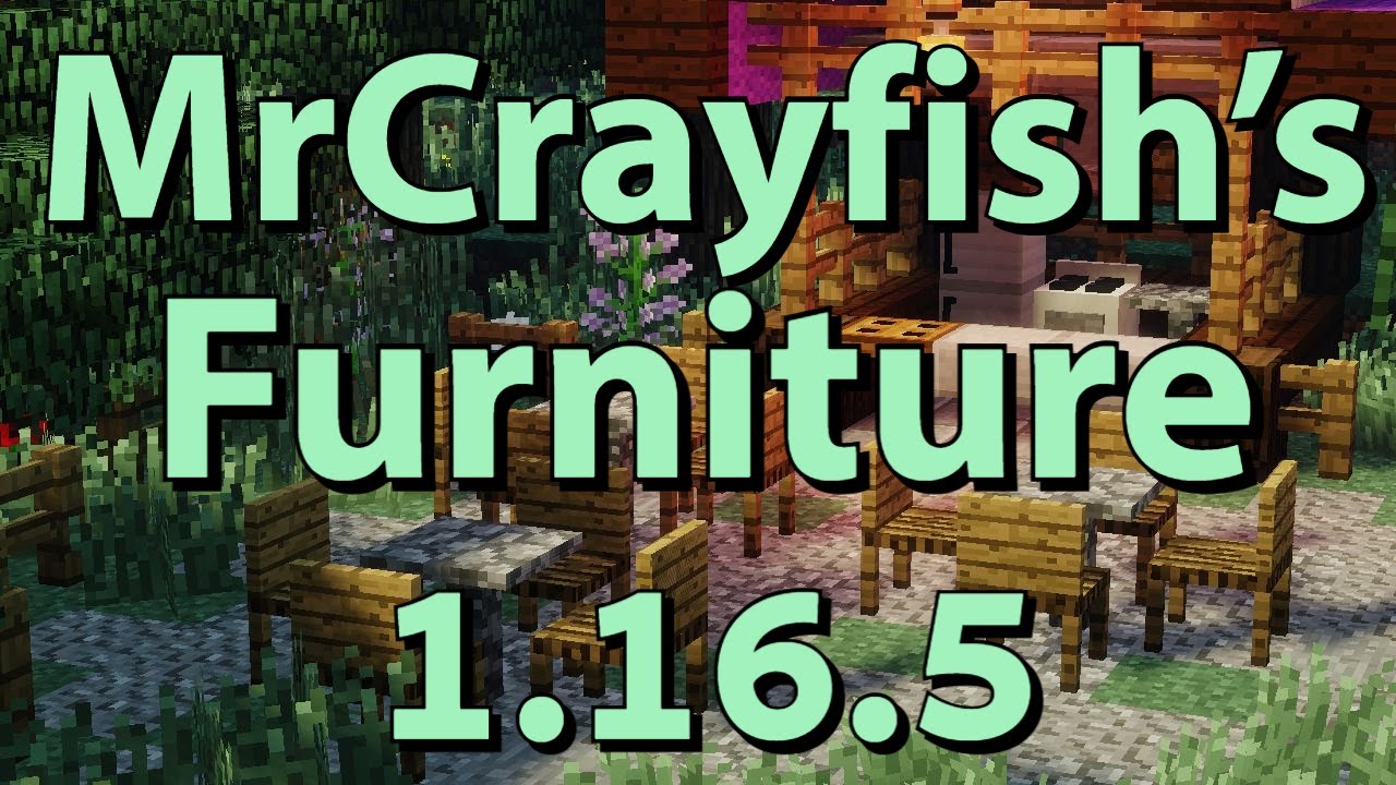 Minecraft Furniture Mod Review Mrcrayfish Youtube