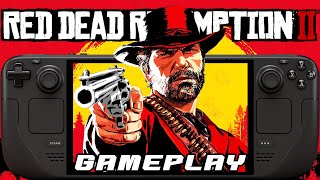 Red Dead Redemption 2 Steam Deck OLED Gameplay