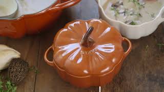 Cooking Magic with the 3.5 Qt Staub Pumpkin Dutch Oven