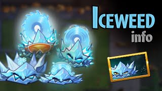 Plants vs Zombies 2 - Iceweed - All Animations, Info and Sounds - 9.3.1 Info