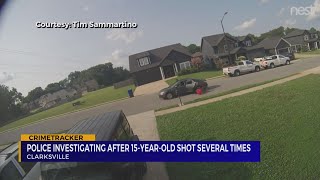 15-year-old shot in Clarksville