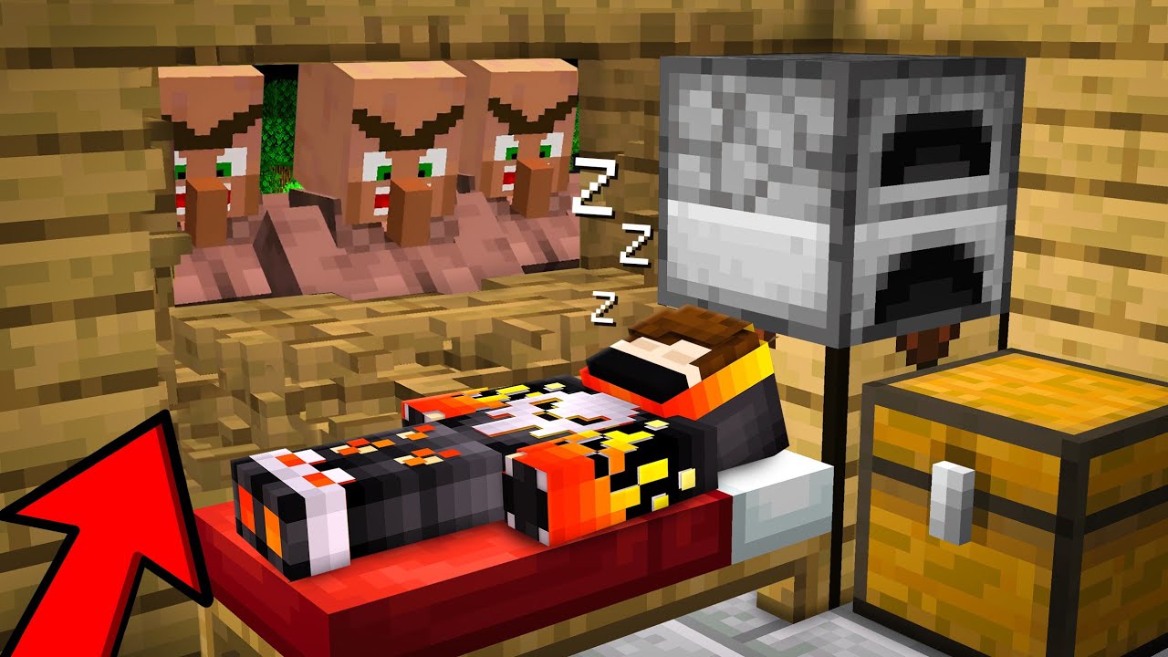 Villager Steal My House In Minecraft Youtube