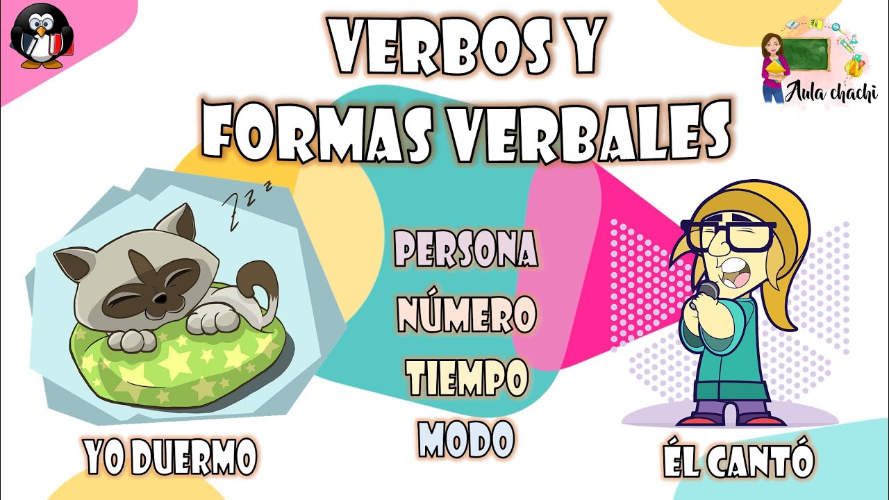 Los Verbos Y Sus Formas Verbales | Aula Chachi - Vídeos Educativos Para ...