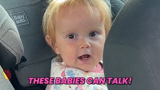 These Babies Can Talk! 😲 #compilation | OKAY REALLY