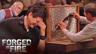 The Ultimate Puzzle Piece Forging Challenge | Forged in Fire (Season 7)