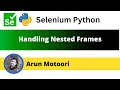 Handling Nested Frames in Selenium Python (Selenium Python)
