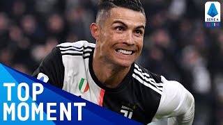 Ronaldo Scores His First Ever Serie A Hat-Trick! | Juventus 4-0 Cagliari | Top Moment | Serie A TIM