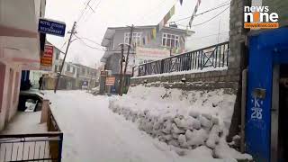 Fresh Snowfall in Lahaul \u0026 Spiti: A Winter Wonderland | News9