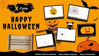 CS100P Class Halloween Project by Python Turtle