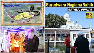 GURUDWARA NAGIANA SAHIB | गुरुद्वारा नागियाना साहिब | BATALA | 4K | #gurudwaranagianasahib #nagiana