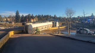 Crews continue to monitor fuel spill