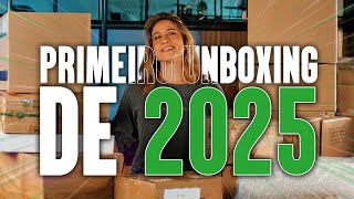 PRIMEIRO UNBOXING DE 2025! OLHA SÓ O QUE CHEGOU PRA MIM!!! 😱