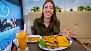 Peruvian Breakfast Tour Across Lima Peru 😋🍠  Pork And Sweet Potato Sandwiches Tamales Churros
