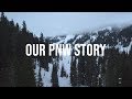 Our PNW Story - Blizzard Snowshoeing