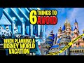 6 Things NOT to do When Planning a Disney Vacation 2024