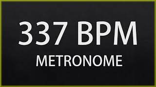 337 BPM - METRONOME