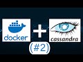 Create a 3 node cassandra cluster and insert data to check replication