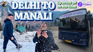 Delhi To Manali By Bus: A Budget Friendly Trip