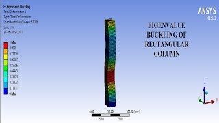 Eigenvalue Buckling | How to do Linear Buckling Analysis I Plane Rectangular Wall | ANSYS Workbench