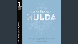 Hulda, FWV 49, Épilogue: Chœur. Le lac sourit, les voiles blanches