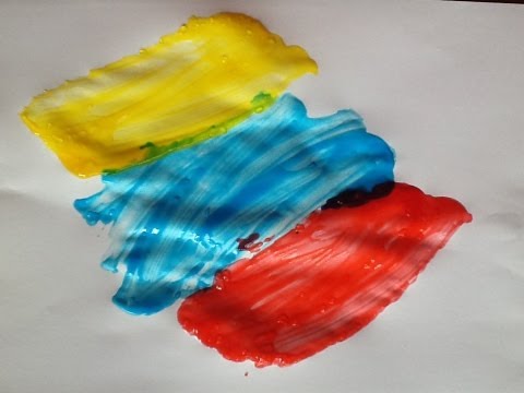 Kid's Craft - How to make child safe paint Kid's Craft - How to make child safe paint