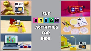 15 Fun STEM and STEAM Activities for Kids - STEAM Project Ideas