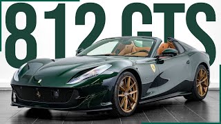 2023 Ferrari 812 GTS in VERDE ZELTWEG - One of a kind Spec in Detail (Interior, Exterior & Revs)