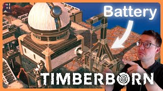 This OBSERVATORY needs a BATTERY to work propery! | Timberborn