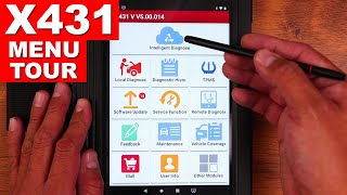 Launch X431 Full Menu Explained (Bidirectional Scanner)