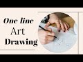 6 Amazing Easy One Line Art Drawing