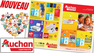 catalogue AUCHAN SUPERMARCHÉ du 16 août au 3 septembre 2023 ⚠️ MA RENTRÉE À PRIX MINUS - FRANCE