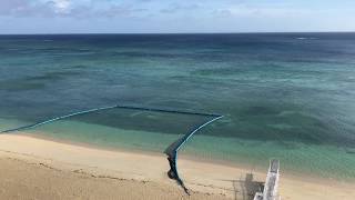 沖縄【コスパ最強プライベートビーチホテル】ベルパライソのベランダからの風景