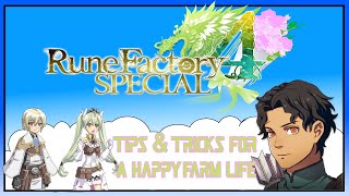 Rune Factory 4 Special Tips and Tricks on Your PP ( Prince Points )