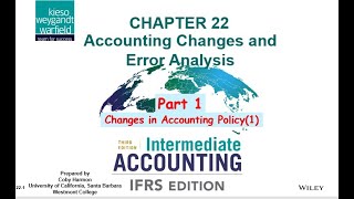 #Part1 Ch 22 Accounting Changes and Error Analysis - Akuntansi Keuangan Menengah 2