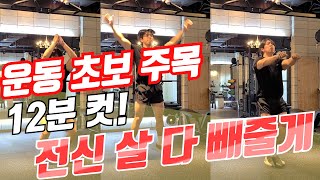 12분 컷 전신운동 살 빼기/ 12min full boby work out  / 헬스헌터 / healthhunter / EP. 15