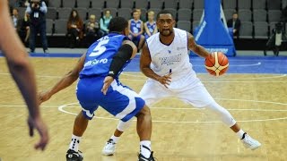 Justin Gray 3 point buzzer in game APOEL - Tsmoki-Minsk