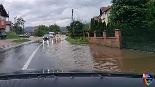 Đurđevik nakon velikih pljuskova poplave 10.06.2022