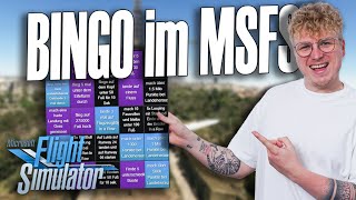 BINGO, aber im Microsoft Flugsimulator! | Aufgaben erledigen im 1vs1