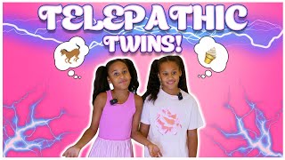 TWIN TELEPATHY CHALLENGE! - Ava \u0026 Mia