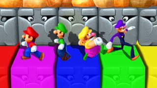 Mario Party 10 - Master Difficulty - Mario vs Luigi vs Wario vs Waluigi